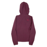 THE NORTH FACE Womens Jacket Maroon Hooded S