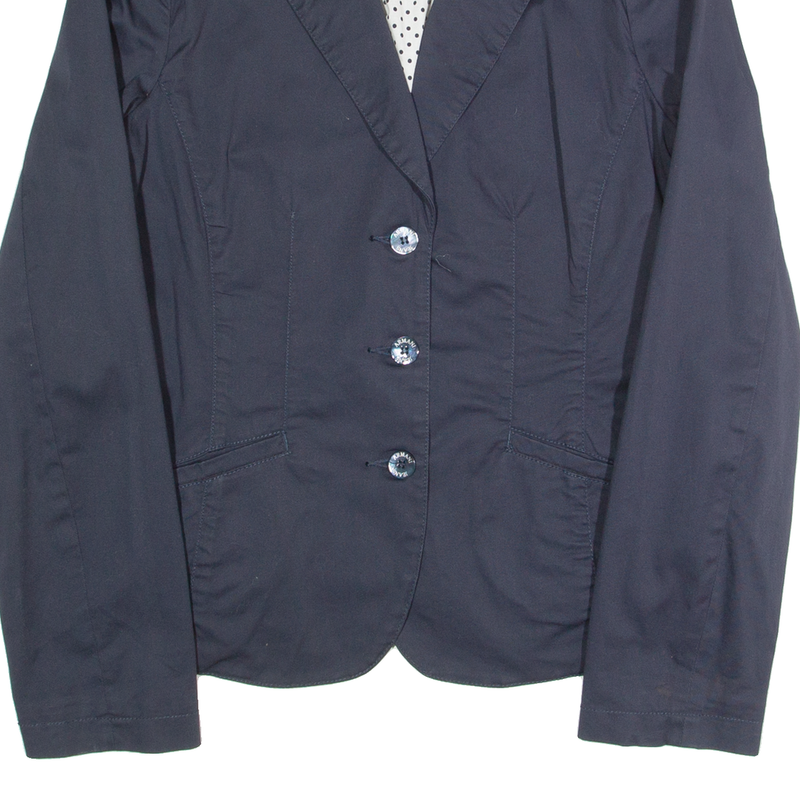 ARMANI JEANS Womens Blazer Jacket Blue S