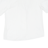 Womens Blouse White V-Neck M