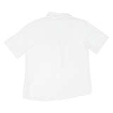 Womens Blouse White V-Neck M