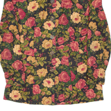 DONNA MORGAN Womens Printed Blouse Pink Long Sleeve Floral UK 12