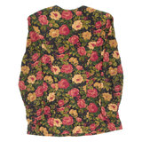 DONNA MORGAN Womens Printed Blouse Pink Long Sleeve Floral UK 12