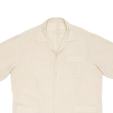 Womens Blouse Beige V-Neck L