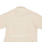 Womens Blouse Beige V-Neck L