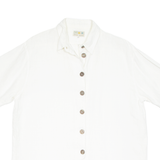 FEEL GOOD Womens Blouse Beige Collared L