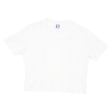 YESSICA Womens Milkmaid Blouse White Floral L