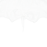 STOCKERPOINT Cropped Womens Milkmaid Top White M