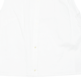 Womens Vest White Sleeveless L