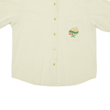 GOLDIX Womens Blouse Beige Collared L