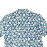 SCHNEBERGER Womens Printed Blouse Blue V-Neck Floral UK 20