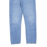 LEVI'S 501 BIG E Jeans Womens Blue Regular Straight Stone Wash W24 L28