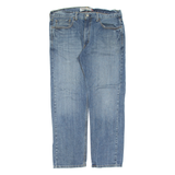 LEVI'S 505 Jeans Mens Blue Regular Straight Stone Wash W36 L30