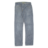 LEVI'S 514 Jeans Mens Blue Regular Straight Stone Wash W30 L32