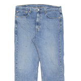 LEVI'S 505 Jeans Mens Blue Regular Straight Stone Wash W38 L30