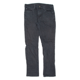 LEVI'S 511 Jeans Womens Black Slim Straight W30 L30