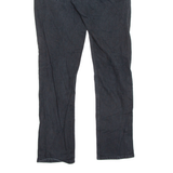 LEVI'S 511 Jeans Womens Black Slim Straight W30 L30