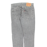 LEVI'S 512 Jeans Mens Grey Slim Tapered Stone Wash W28 L30