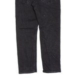 LEVI'S 502 Jeans Womens Black Regular Tapered W32 L26