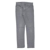 LEVI'S 511 Jeans Womens Grey Slim Straight W30 L32