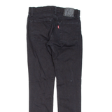 LEVI'S 511 Jeans Mens Black Slim Straight W30 L32