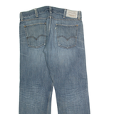 LEVI'S ECO 514 Mens Jeans Blue Slim Straight Stone Wash W38 L29