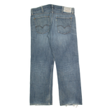 LEVI'S ECO 514 Mens Jeans Blue Slim Straight Stone Wash W38 L29