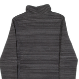 THE NORTH FACE Womens Fleece Jacket Black Striped S