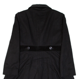 MAX&CO Womens Overcoat Coat Black Knit Wool UK 14