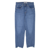 LEVI'S 724 High Rise Womens Jeans Blue Regular Straight W28 L26