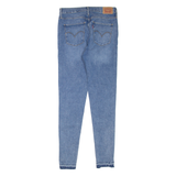 LEVI'S 720 High Rise Womens Jeans Blue Regular Skinny Stone Wash W28 L30