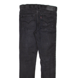 LEVI'S 510 Mens Jeans Black Regular Straight W29 L31