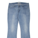 LEVI'S 524 Too Superlow Womens Jeans Blue Regular Bootcut Stone Wash W32 L32