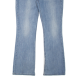 LEVI'S 524 Too Superlow Womens Jeans Blue Regular Bootcut Stone Wash W32 L32