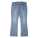 LEVI'S 524 Too Superlow Womens Jeans Blue Regular Bootcut Stone Wash W32 L32