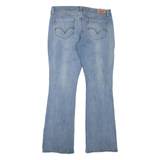 LEVI'S 524 Too Superlow Womens Jeans Blue Regular Bootcut Stone Wash W32 L32