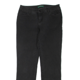LAUREN RALPH LAUREN Womens Jeans Black Regular Straight W30 L29