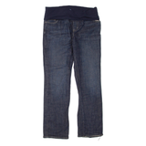 GAP Foldover Waist Womens Jeans Blue Regular Bootcut W32 L32