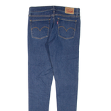 LEVI'S 710 Womens Jeans Blue Regular Skinny W28 L30
