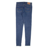 LEVI'S 710 Womens Jeans Blue Regular Skinny W28 L30