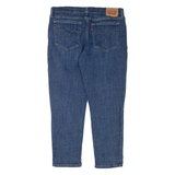 LEVI'S Womens Jeans Blue Regular Tapered Stone Wash W31 L27