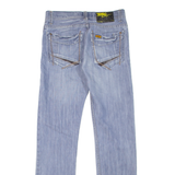 BUCK ROGER Mens Jeans Blue Slim Straight W30 L33