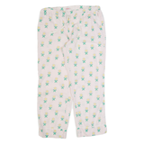 CATH KIDSTON Floral Womens Trousers Pink Regular Straight W32 L28