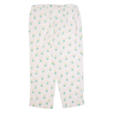CATH KIDSTON Floral Womens Trousers Pink Regular Straight W32 L28