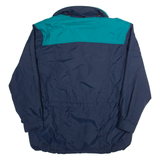 IRON WEAR Fleece Lined Mens Jacket Blue L