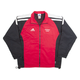ADIDAS Mens Jacket Red Colourblock L