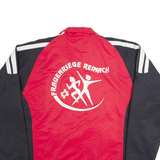 ADIDAS Mens Jacket Red Colourblock L