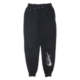 NIKE Mens Joggers Black Tapered XS W24 L29