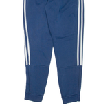 ADIDAS Mens Joggers Blue Tapered XS W22 L29