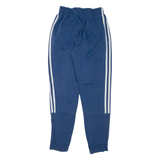 ADIDAS Mens Joggers Blue Tapered XS W22 L29
