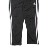 ADIDAS Womens Track Pants Black Tapered L W30 L23